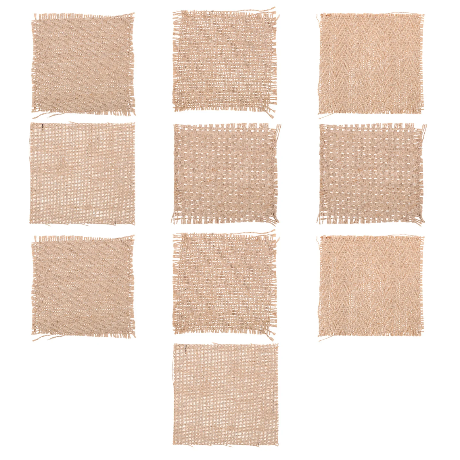 

10Pcs Anti-scald Cup Mat Aromatic Candle Pad Photo Shooting Accessory Mixed Style