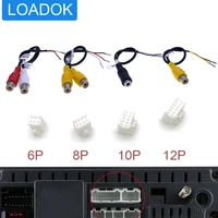 6 8 10 12 pin diy universal car stereo receiver radio rca output wire aux in cable adapter wiring connector android dvd