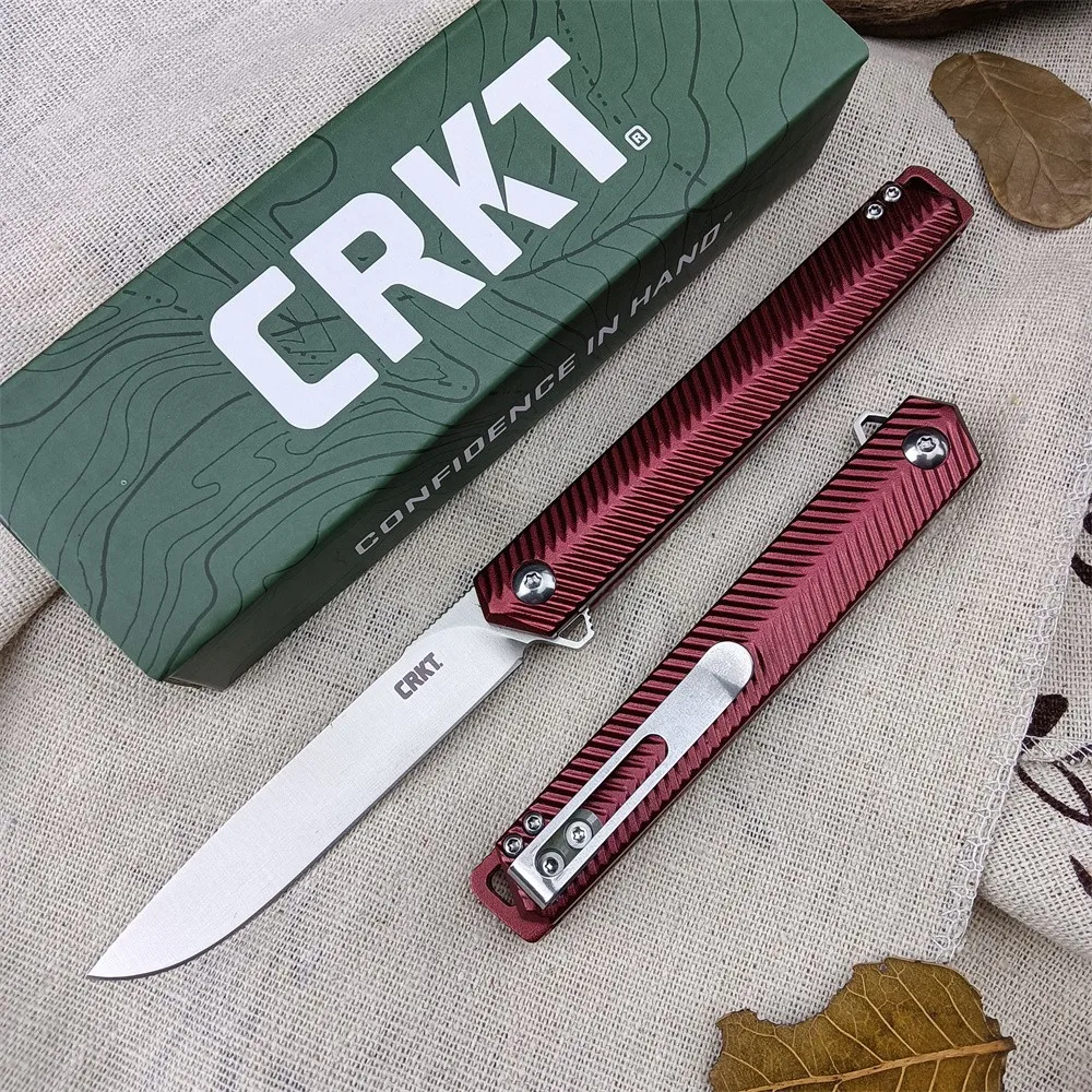 

CRKT K820BXP K820 Ken Onion Stylus Assisted Flipper Folding Knife 7Cr13Mov Blade G10 Aluminum Handles Outdoor Camping EDC Knives