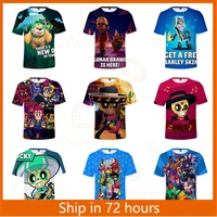 8 to 19 years kids t shirts browings max sandy and starcartoon tops baby mr p t shirt game leon 3d boys girls clothes
