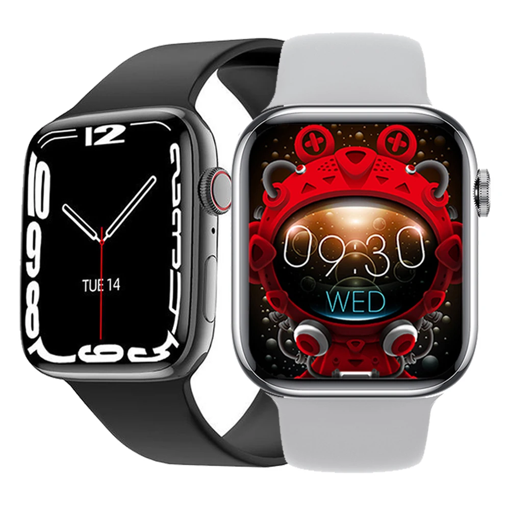 

CW27 MAX 1.92" Smartwatch Stainless Steel Smart NFC Watch Bluetooth Call Wireless Charging 45mm Sports Watches Series 7