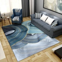 living room bedroom luxury large area rug modern abstract minimalist marble pattern carpet home non slip anti fouling entry mat