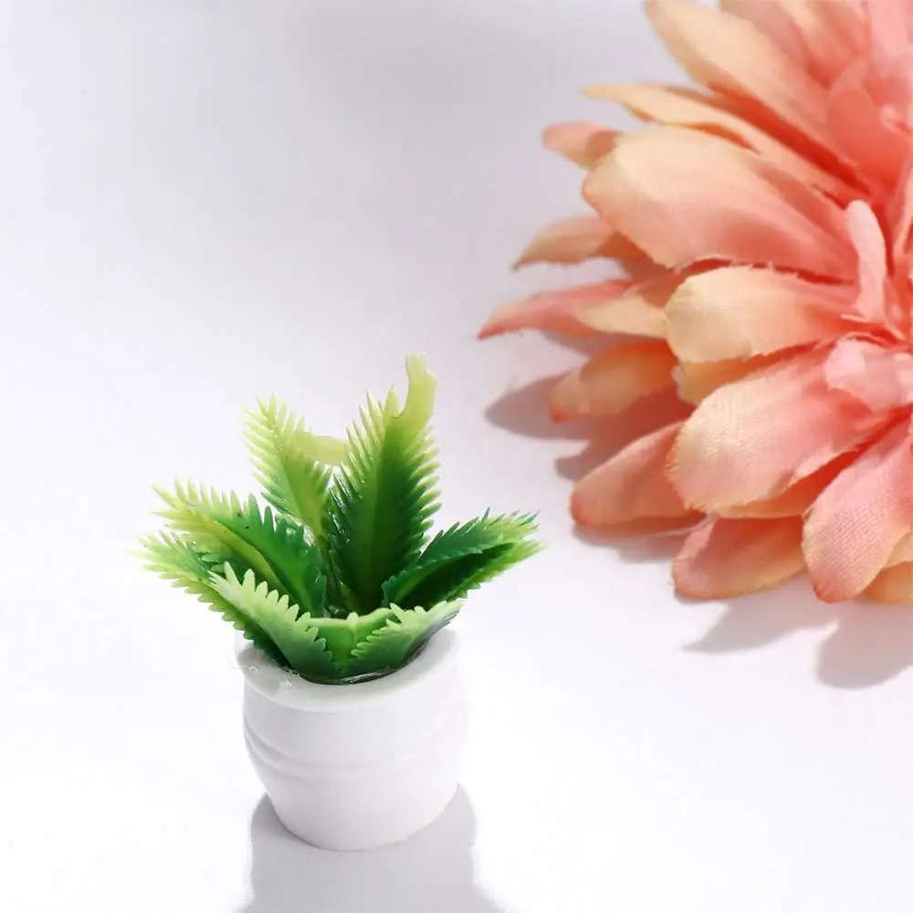 

Car Ornaments Pretend Play Toy Dollhouse MIniature Dollhouse Accessories Doll House Decoration Simulation Potted Plants