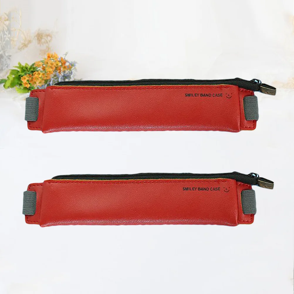 2-шт. Чехол на молнии для ручек держатель ноутбука простая сумка