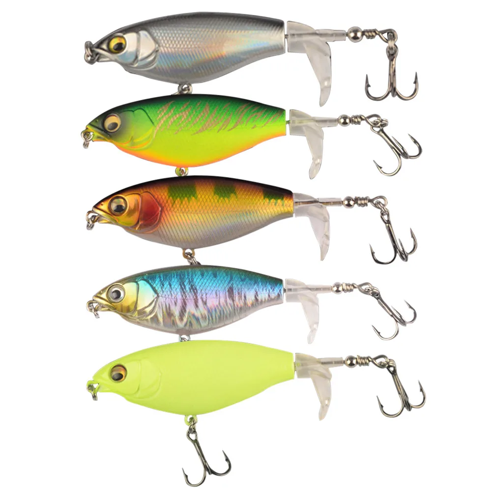 Наживка Whopper Plopper 60 мм 6 г топвотер-карандаш искусственная жесткая приманка мягкая
