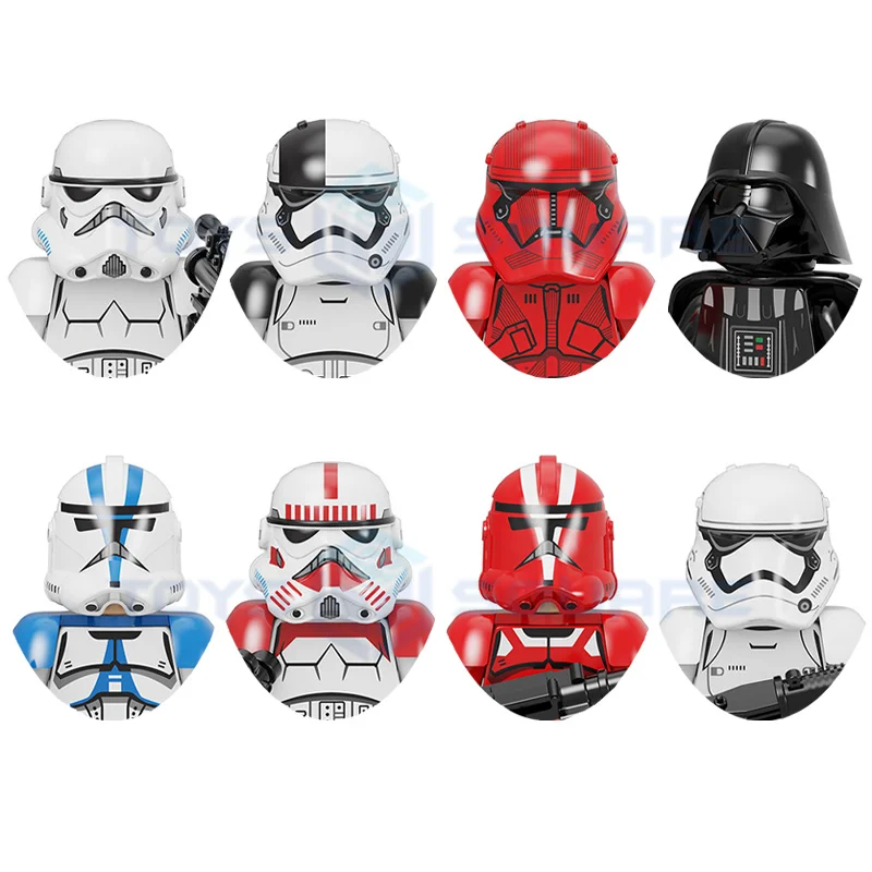 

Darth Vader 501st Legion Shock Clone Trooper Imperial Stormtrooper Order Model Building Blocks MOC Bricks Set Gifts Toys