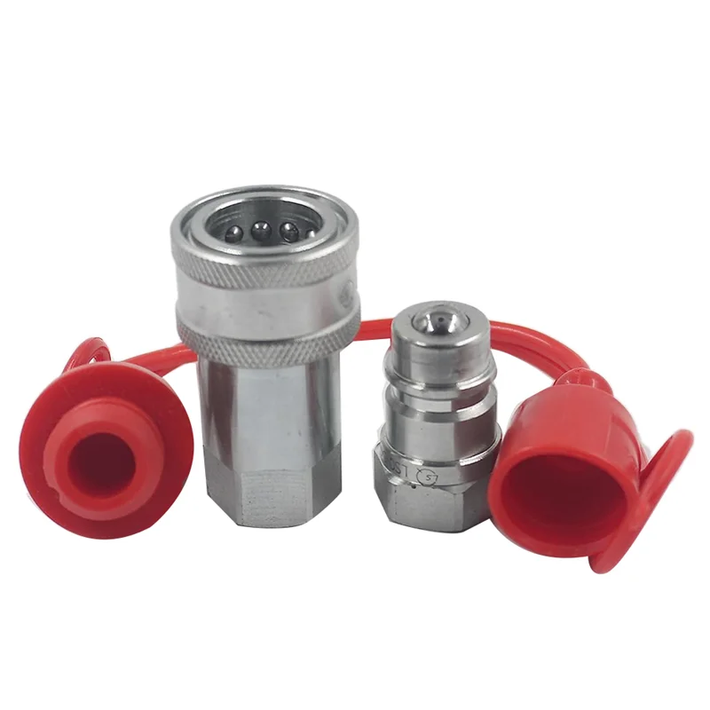 LSQ-S4-04 1/2 дюйма NPT ISO5675 гидравлический быстроразъемный тракторный соединитель