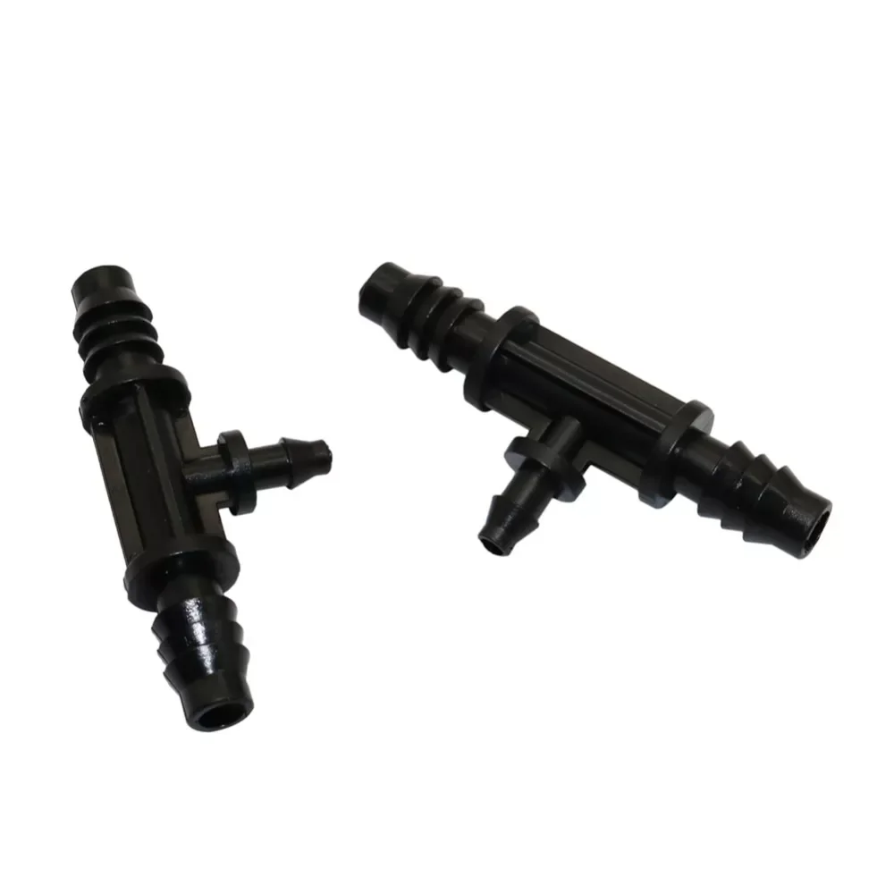 

3/8 Inch to 1/4 Inch 3-way hose splitters Irrigation drip Tee Hose connector Garden accessories 300 Pcs