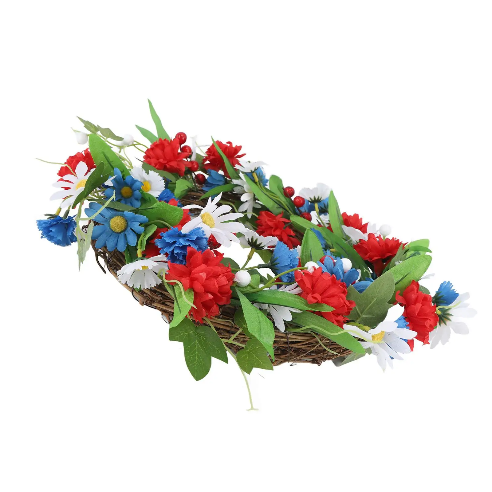 Венок на День Независимости-изысканный прочный декор для входной двери и