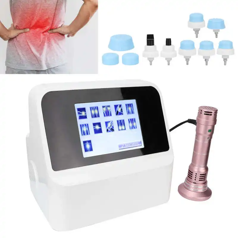 

Rose Gold Shockwave Therapy Machine Pain Relief ED Therapy Machine Extracorporeal Massager 110‑220V