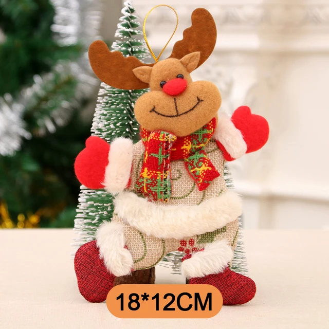 Новогодние украшения для кукол, снеговик, лось новогодние занималки раскраски с наклейками снеговик