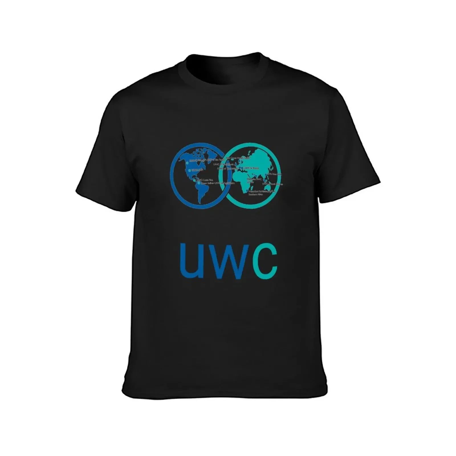 UWC United World футболка колледжа Новая коллекция быстросохнущие Мужские Винтажные