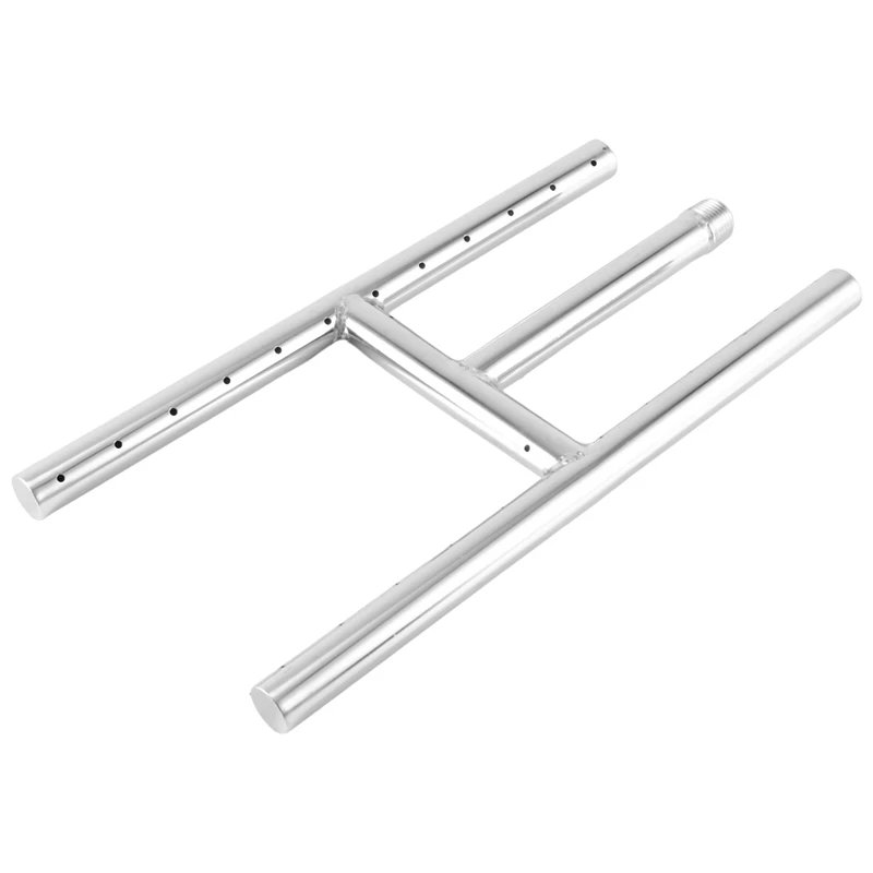 

304 Stainless Steel Fireplace And Fire Pit H-Burner Replacement Parts, 12-Inch By 6-Inch