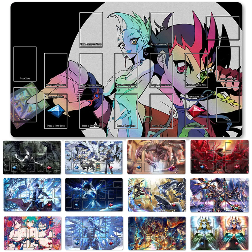 

Лидер продаж, игровой коврик OCG Blue-eyes Ultimate Dragon Dark, волшебный поединок, игровые коврики для монстров, совместимые с YuGiOh TCG + бесплатная сумка...
