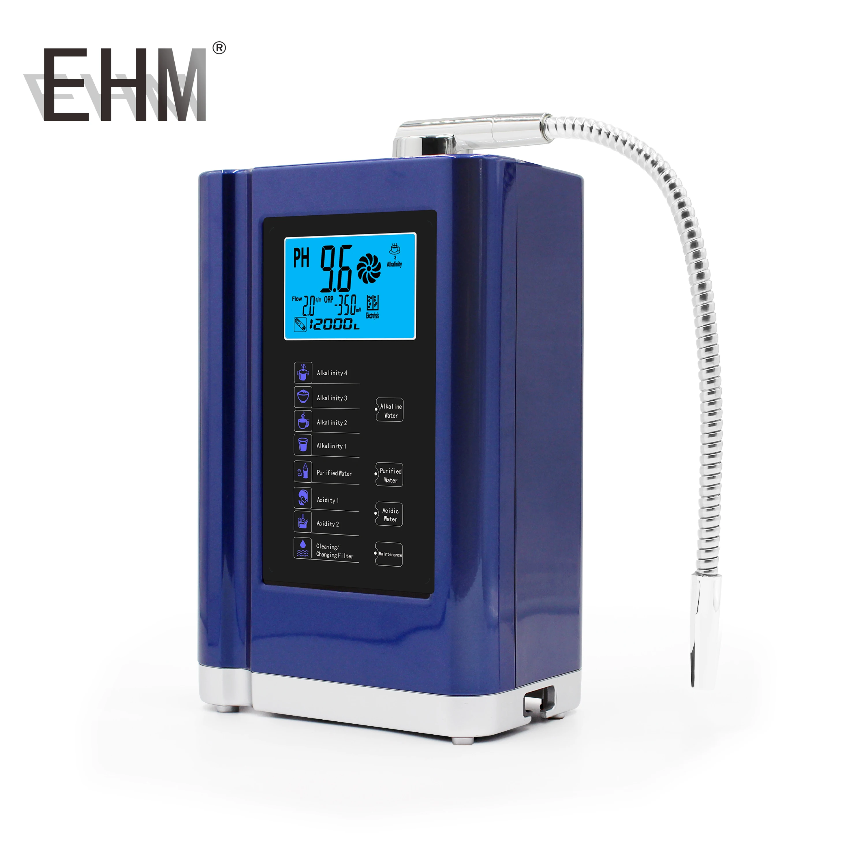 

EHM Group electrolyzed hydrogen water generator kangen water Machine 5/7 plates water ionizer