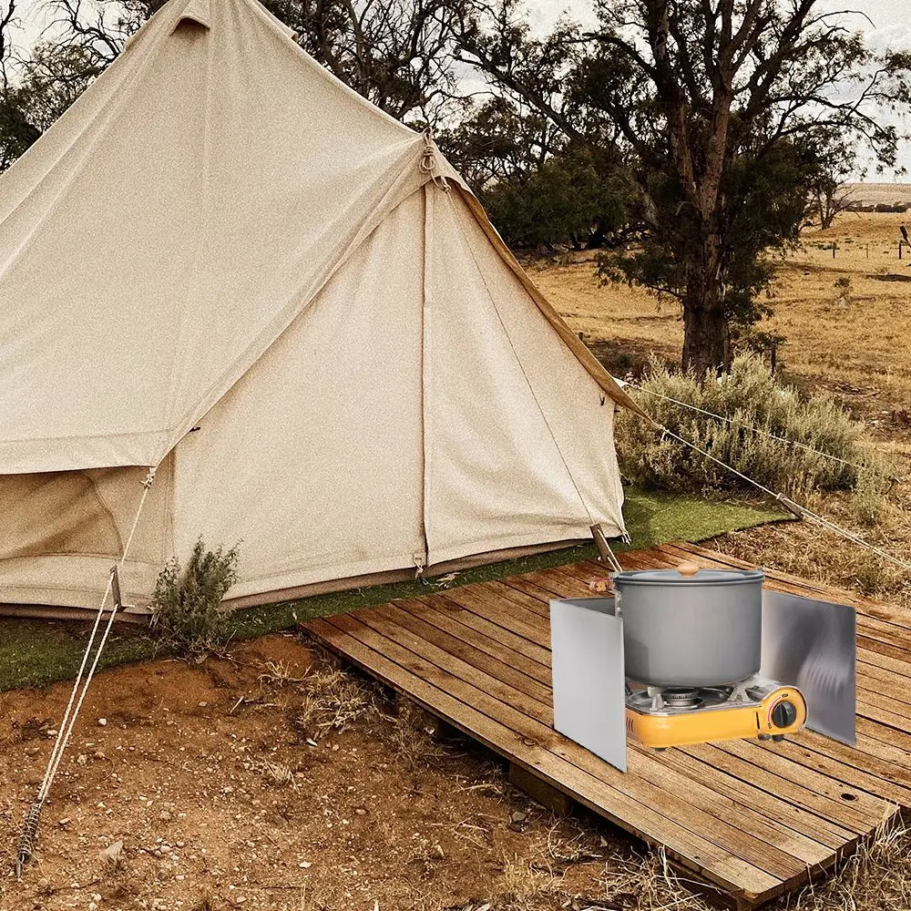 

Портативный ветрозащитный экран для пикника и кемпинга, ветрозащитный экран для газовой плиты, ветрозащитный экран