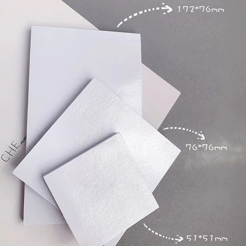 

50Pcs Disposable Manicure Shelf Waterproof Display Board Polish Toning Nail Gel Palette Mixing Gel Tray Coloring Books