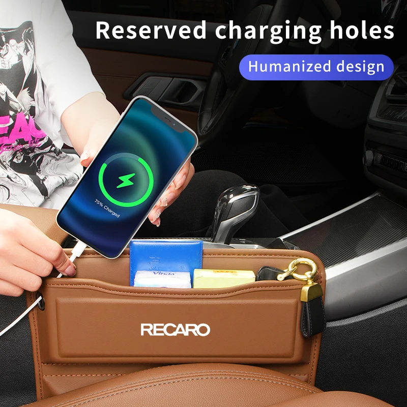 Органайзер для интерьера автомобиля кожаная сумка хранения оформления