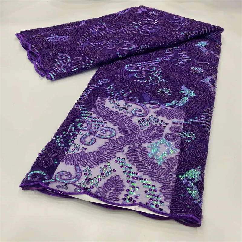 Африканская кружевная ткань с блестками, Высококачественная кружевная ткань с вышивкой, тюль, кружевная ткань для женщин, для свадебной вечеринки ZX11259