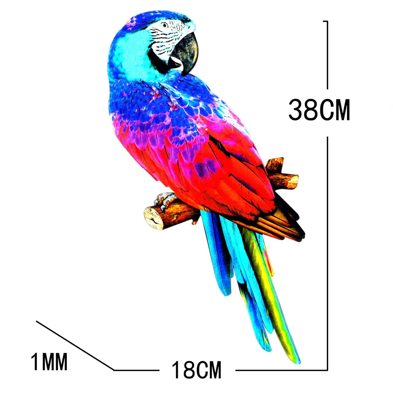 Искусственные попугаи фигурки перо попугай Ара для двора улицы дерево