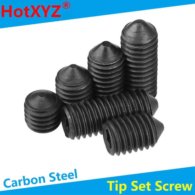 

Din914 grade 12.9 high strength hexagon socket head set Capscrew m2.5m12 50PCS
