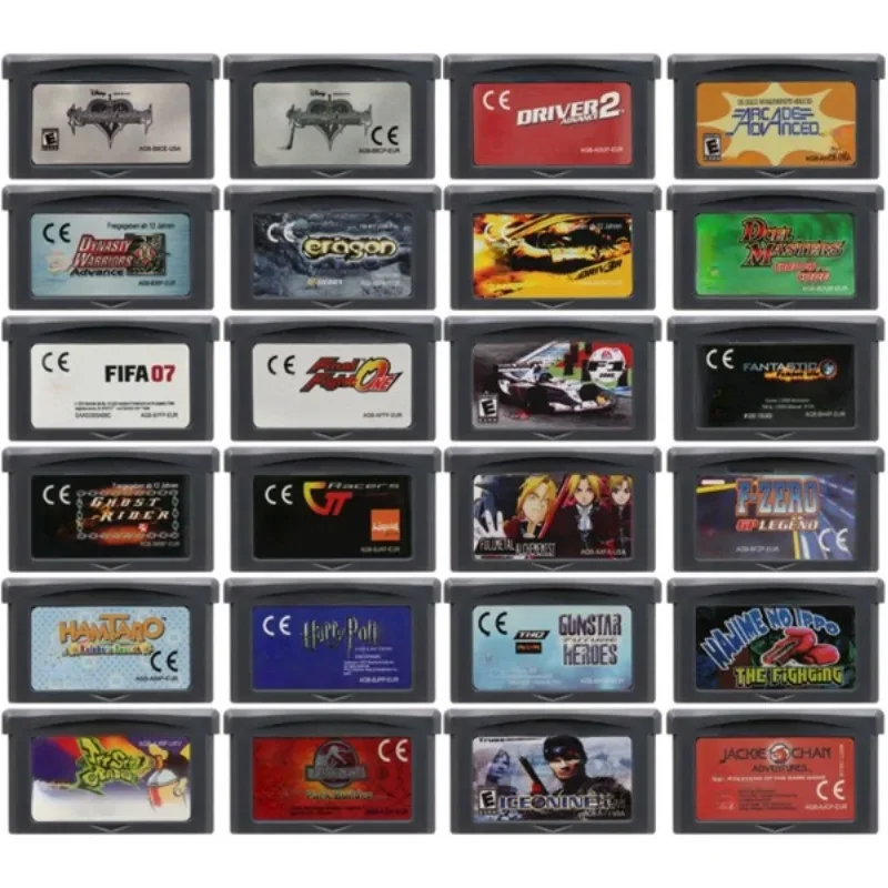 MINISO GBA картриджи для игр набор из 7 штук