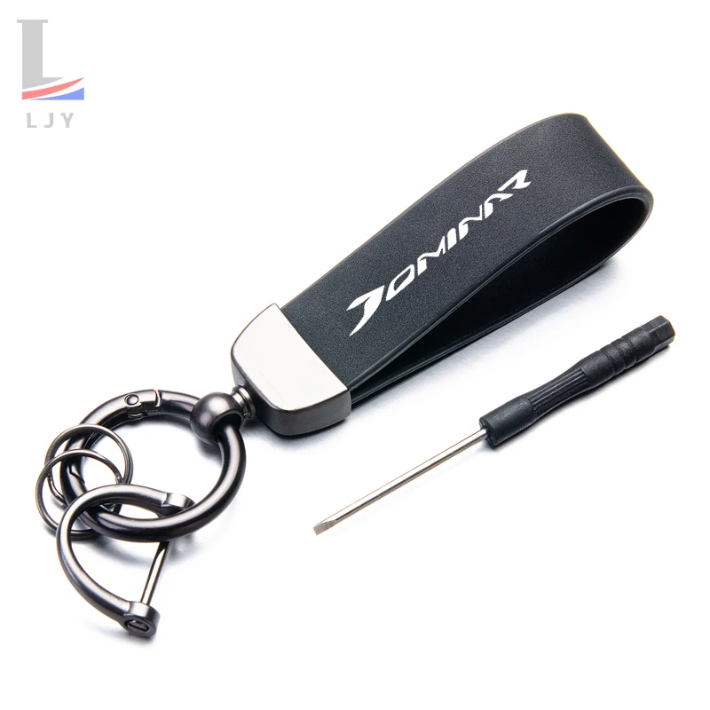 

Фантастический кожаный металлический брелок для Bajaj Dominar 400 аксессуары для мотоциклов