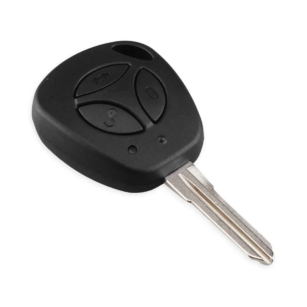 Фото KEYYOU автомобильный ключ для Lada Vesta Granta Priora Kalina 3-кнопочный необрезанный автоматический пустой чехол для дистанционного ключа, брелок для автомобиля №3