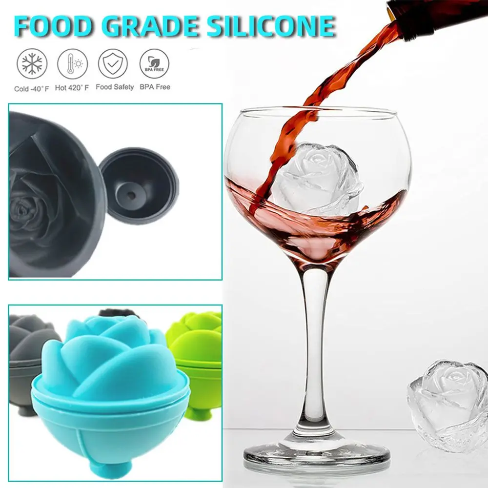

Whisky Contouring Eye Roller Reduce Acne Facial Treatment Silicone Ice Cube Trays Beauty Lifting Face Massager Ice Ball