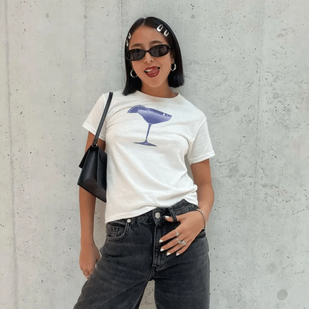 Детская летняя футболка в стиле эмо с коротким рукавом и принтом