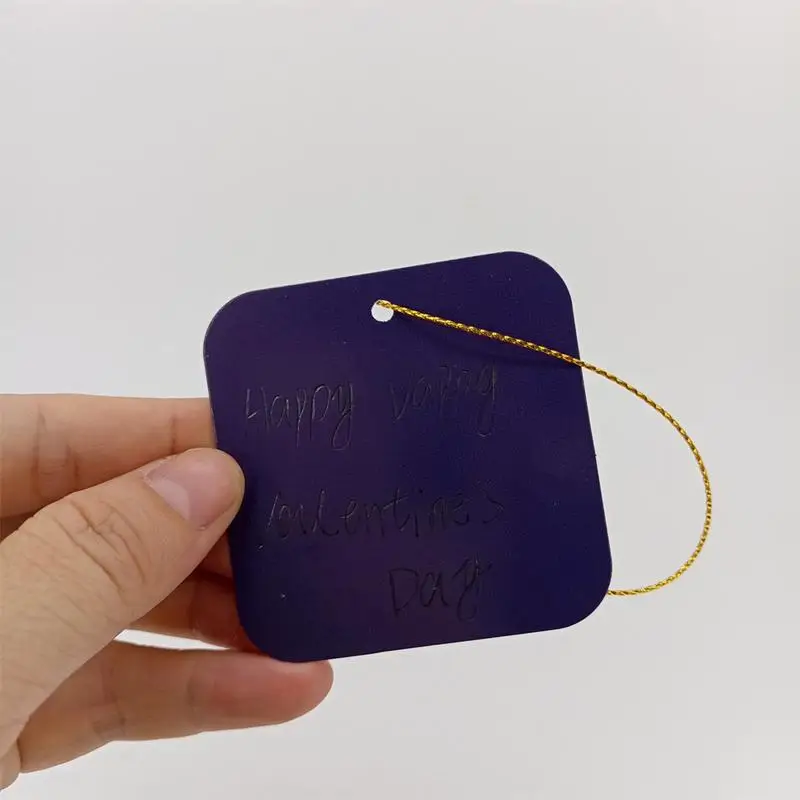 Этикетки-бирки со шнурком пустые бирки 300X бумажные с отверстиями прикрепленные