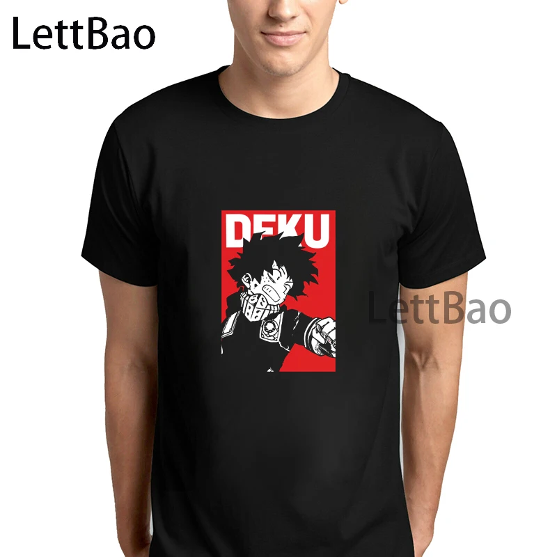 

Футболка унисекс с героями мультфильма «Моя геройская Академия Deku»