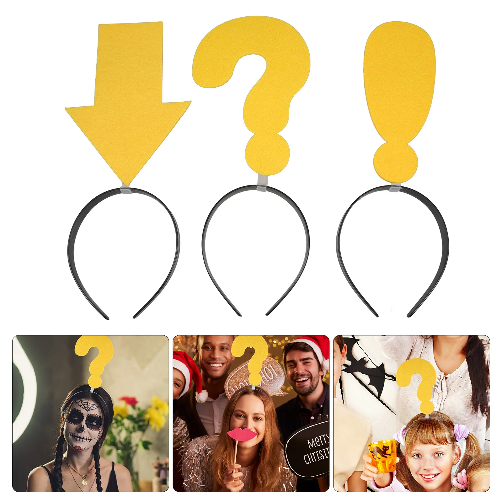 3 шт. забавная повязка на голову креативная для волос со стрелкой большой