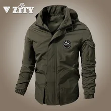 Military Mens Jackets Spring Autumn Windbreaker Men Army Tactical Bomber Jacket For Man Casual Thin 