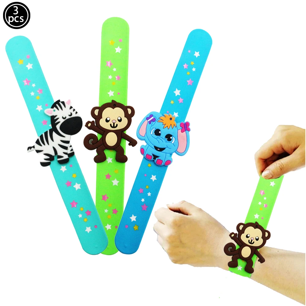 Набор ключей с животными в джунглях сафари 8 шт. Детские сувениры подарок