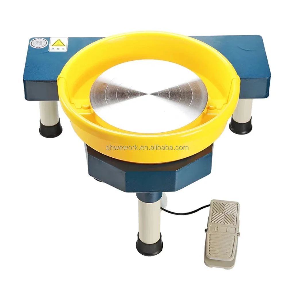 WeWork 750 Вт электрическая керамическая круглая машина для керамики с ножной