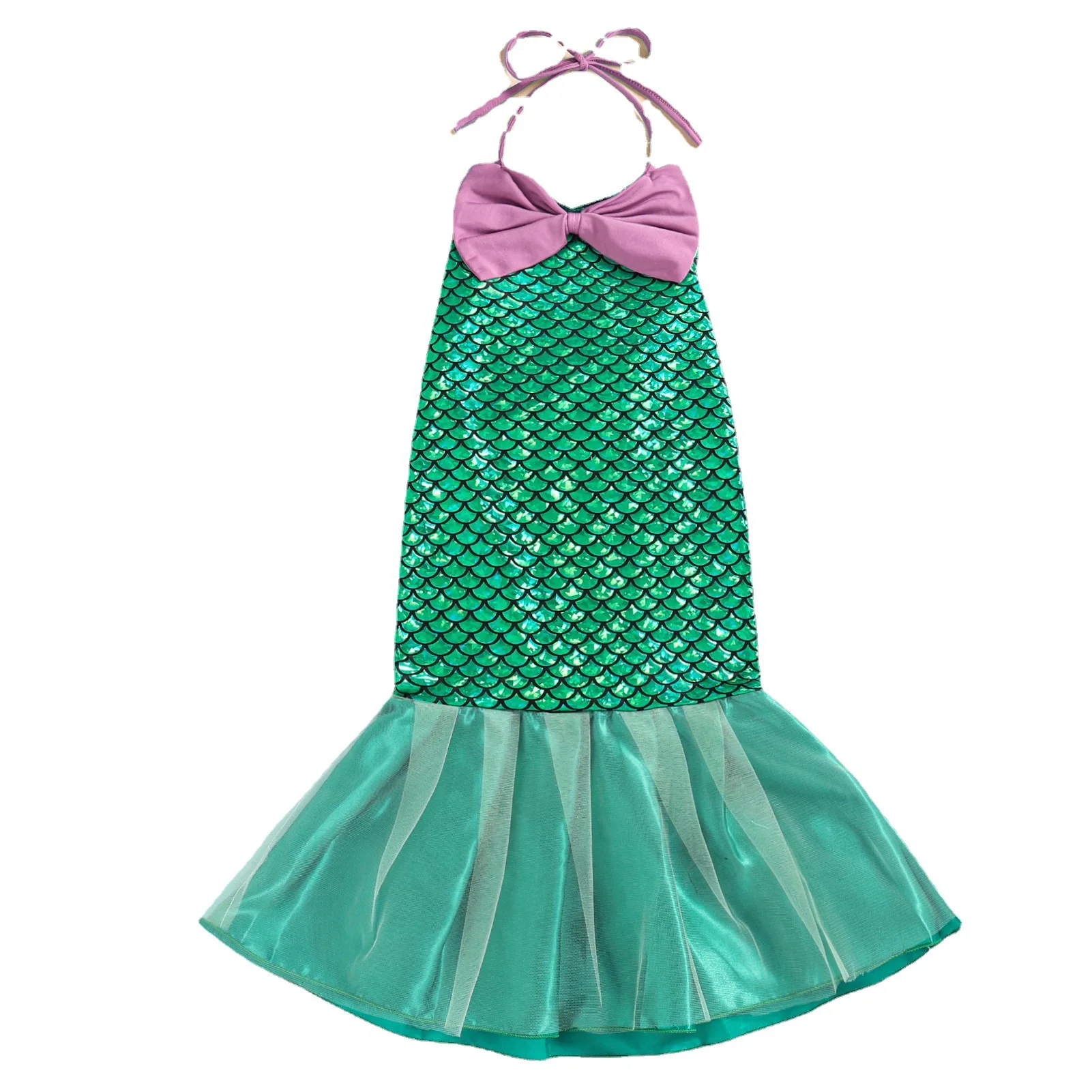 

Платье для девочек, подтяжки, детское сексуальное платье принцессы-русалки, одежда для детской фотосессии, костюмы на Хэллоуин, лето 2022