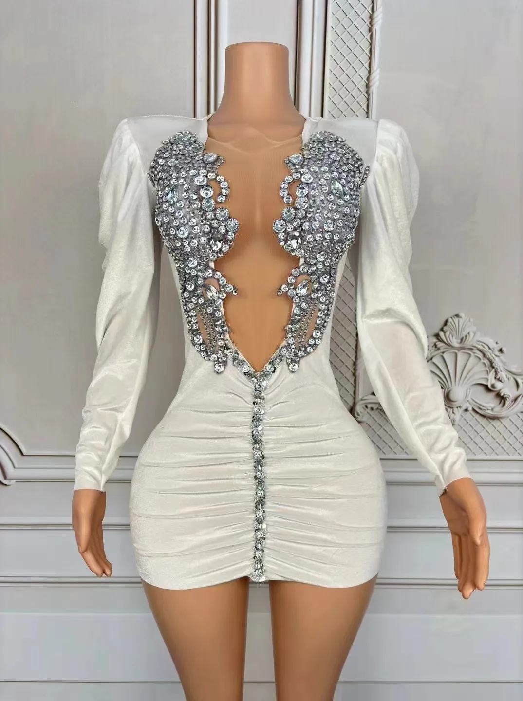 Европейская и американская сексуальная прозрачная бархатная поясная сумка юбка