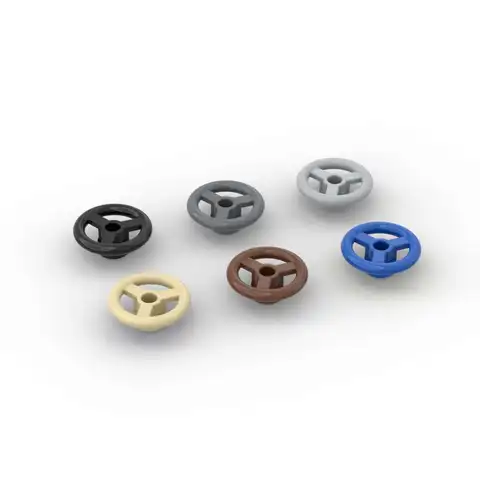 MOC 10 шт. 30663 руль, небольшой комплект строительных блоков, 2 шпильки, 16091, кирпичи, развивающие игрушки, подарки на день рождения для детей