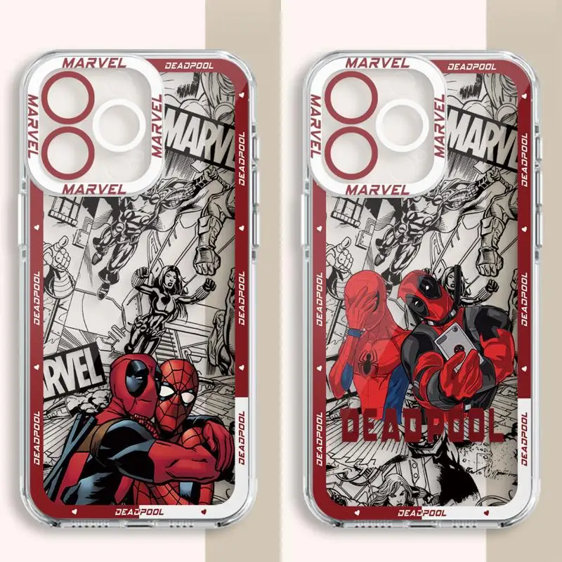 Чехол для телефона с рисунком Marvel Deadpool Spiderman Honor X7b 4G X8 чехол X8a X8b X9a 5G X9b 90 Lite