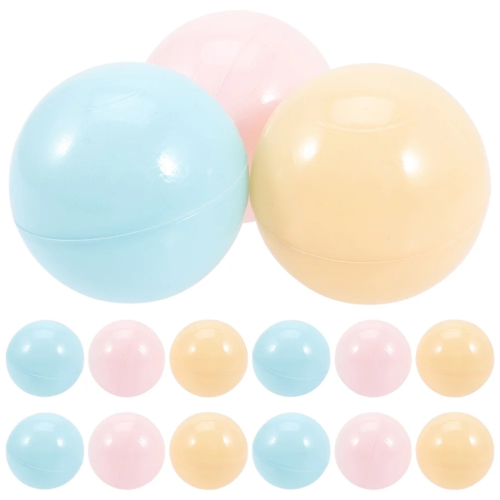 

100 Pcs Prom Props Bobo Ball Pits PE Balls Creative Swimming Toys Puzzle Round Shaped Ocean Party Children Amusement Park Pool