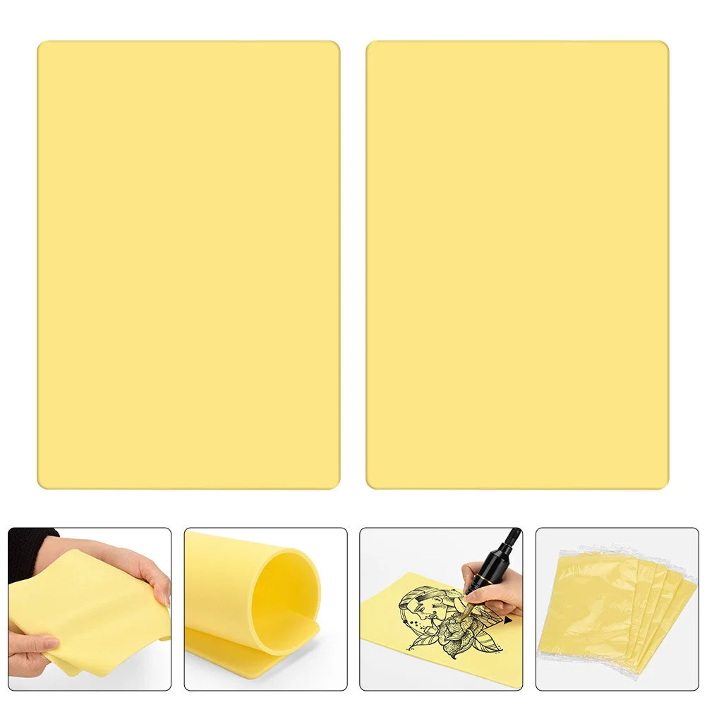 

5 Pcs Pieces Simulation Skin Tattoos Portable Practicing Tattooing Fake Practical Blank Making