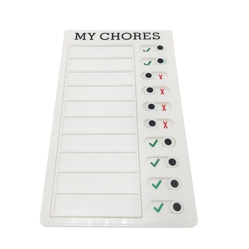 

My Chores Checklist Board Detachable Checklist Board for Student Adult Olds Home
