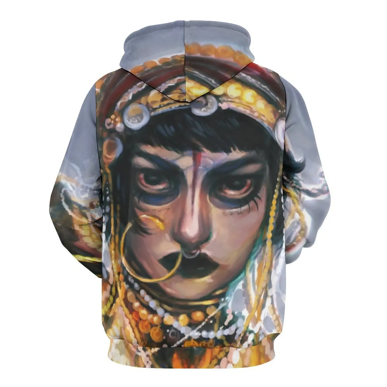 Jibaro масляная краска повседневные толстовки Love Death Robots Y2k узор свободная толстовка