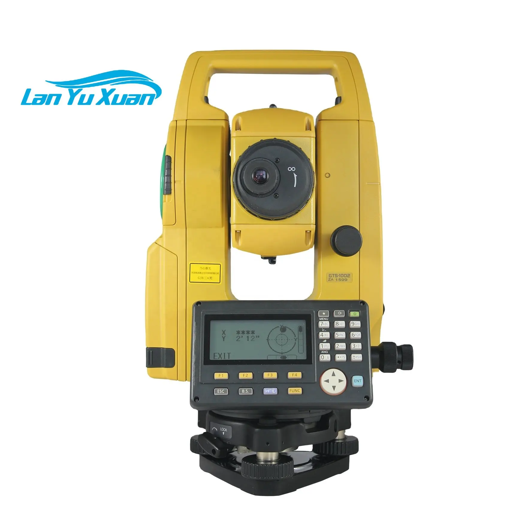 

Top Total Station GTS-1002 for 3D Coordinates Measuring & Stakeout Geographic Angular Distance Height Surveying Instrument