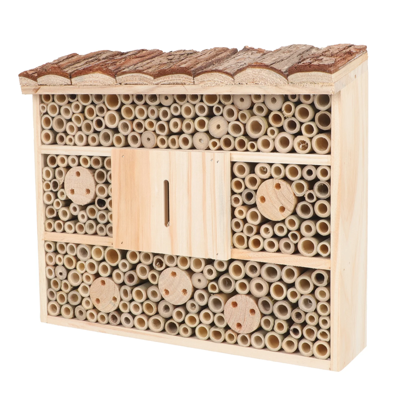 

Creative Insect House Beehive Decor Wooden Breeding Shelter Decorative Outdoor Ladybugs Cabin Room Hotel