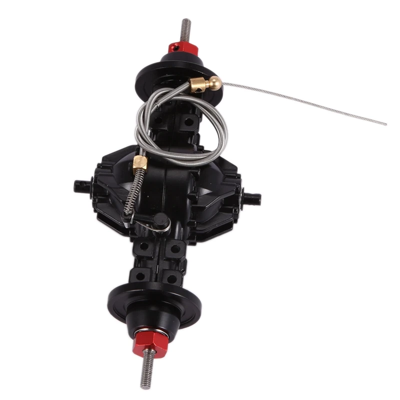 

Metal Alloy Front/Rear Medium Differential Axle Built-In Gear RC Upgrade Parts For 1/14 Tamiya Tow Drag Truck