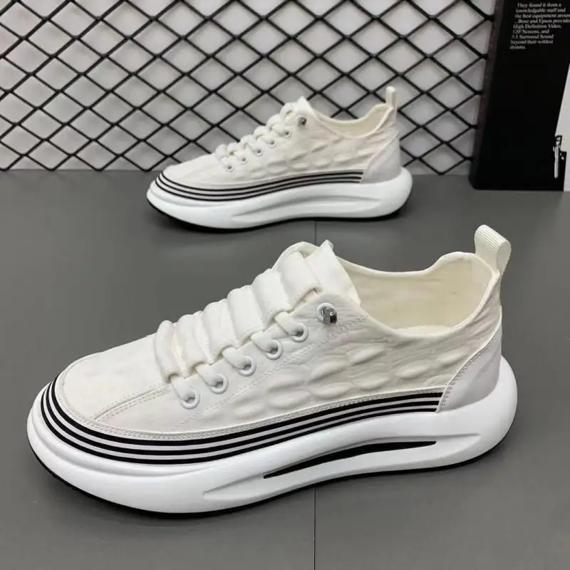 Кроссовки мужские из дышащей ткани Повседневная Удобная легкая обувь лето