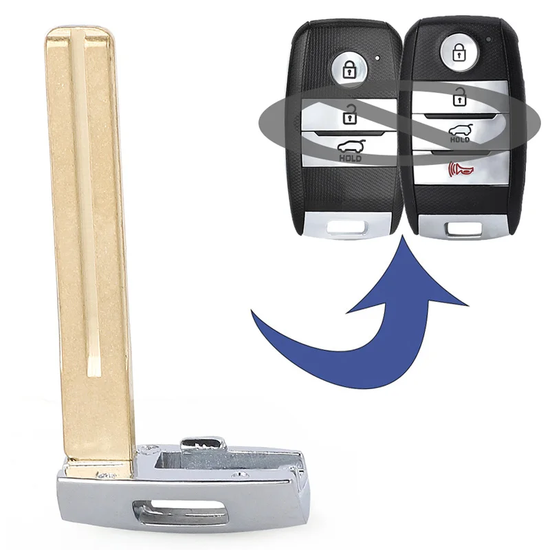 

KEYECU Rmote Key Blade только лезвие для Kia Soul EV Carnival Telluride K3 K5 Optima Rio Sorento Sportage Quoris Sedona Stinger