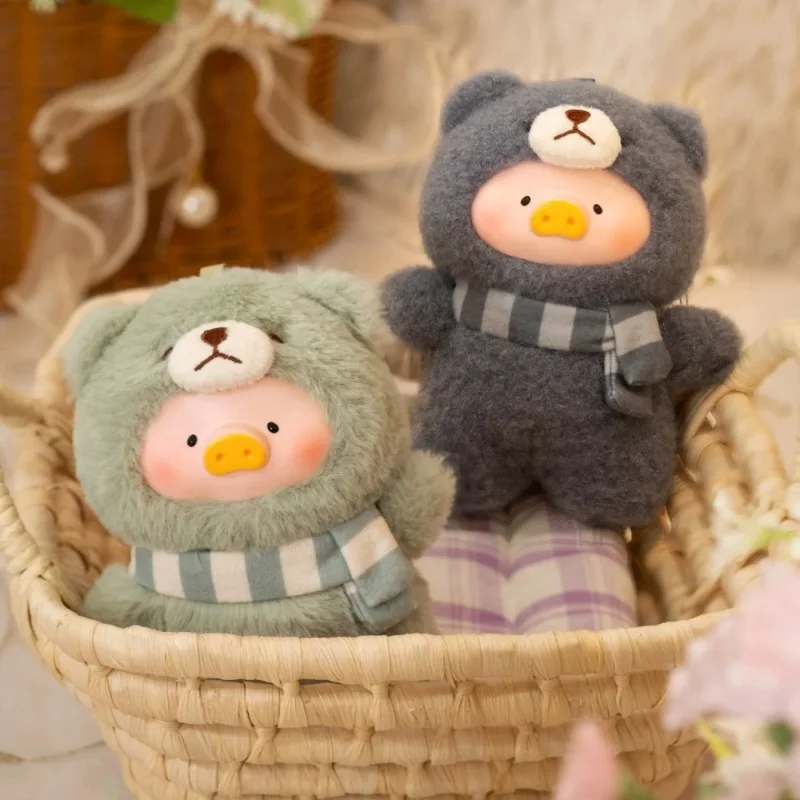 Фото Подлинная слепая коробка Lulu Pig 2-Generation Good Times Series, виниловая милая кукла, кавайные фигурки, подвеска, декор, игрушки, модный подарок-сюрприз №4